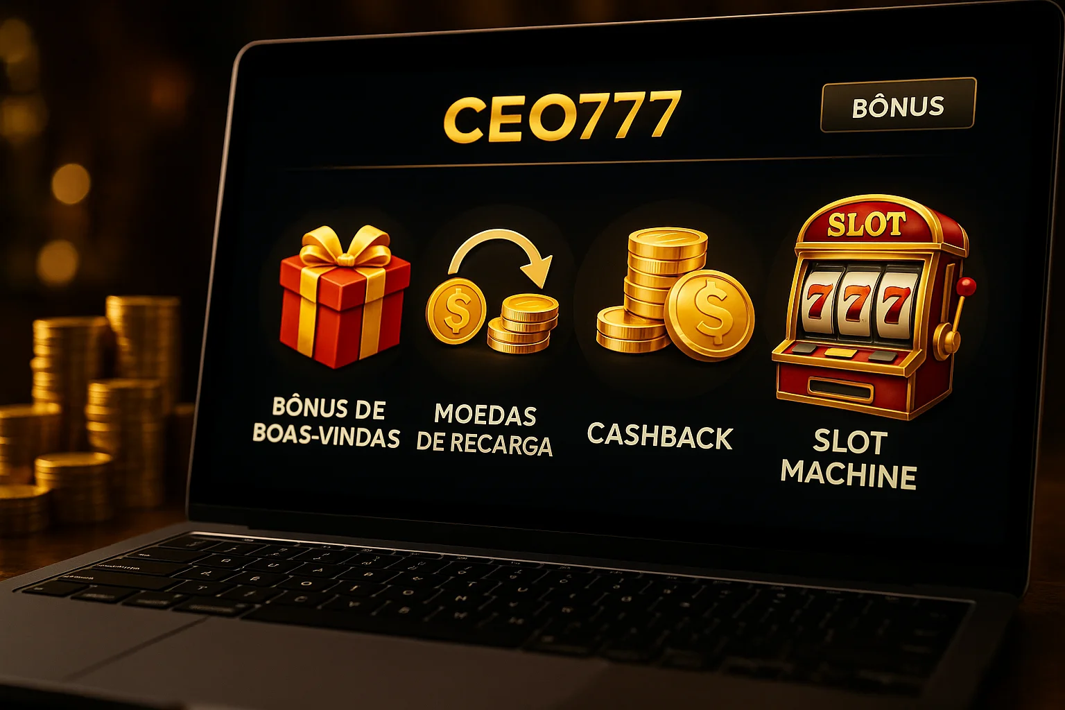 O bônus promocional CEO777 é uma ótima maneira de começar sua aventura