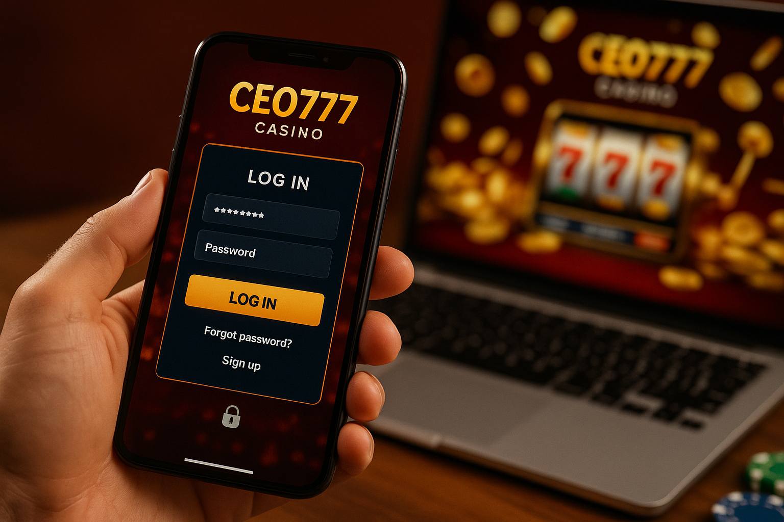 Login no Cassino CEO777