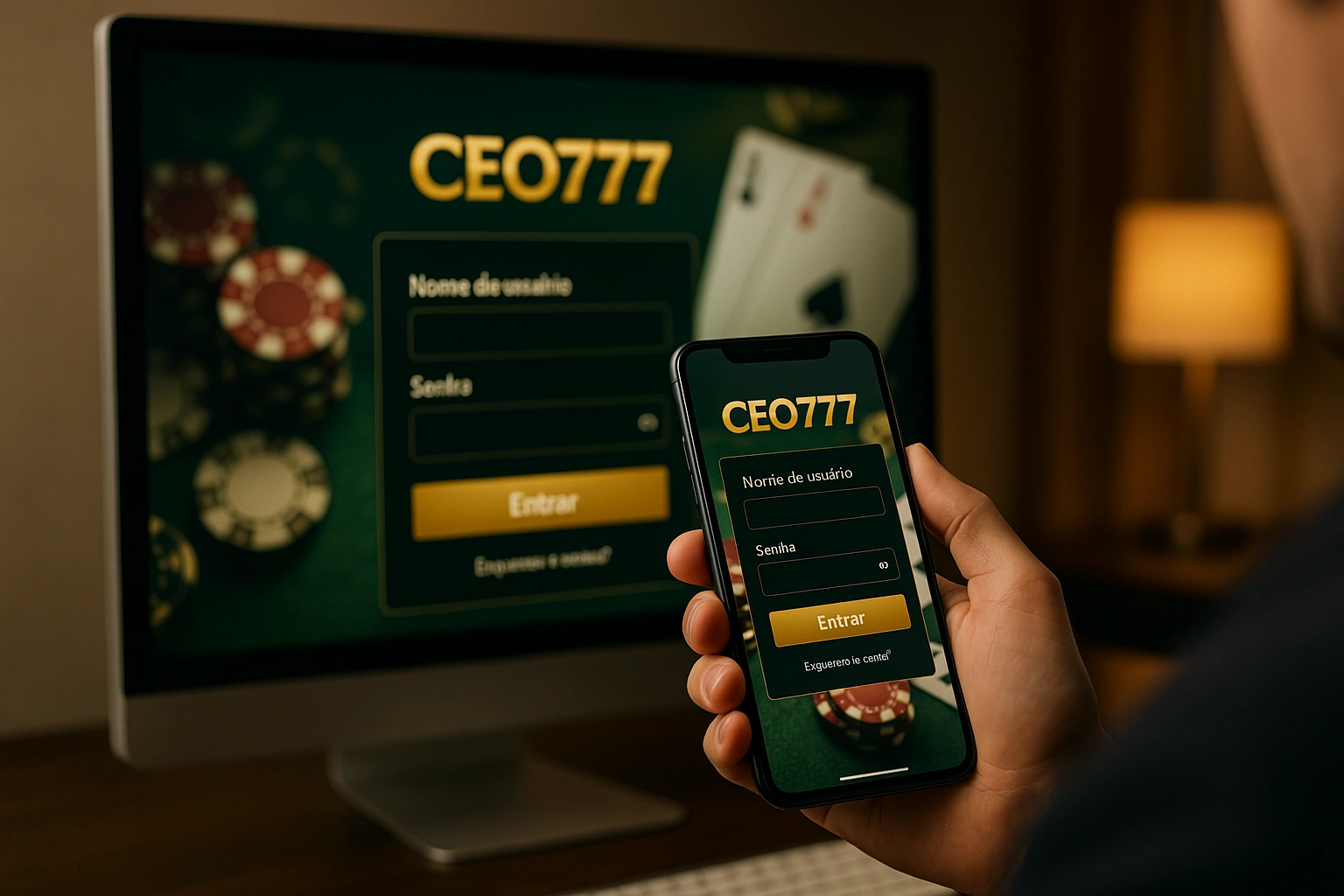 Não Perca tempo, o rRgistro na site CEO777